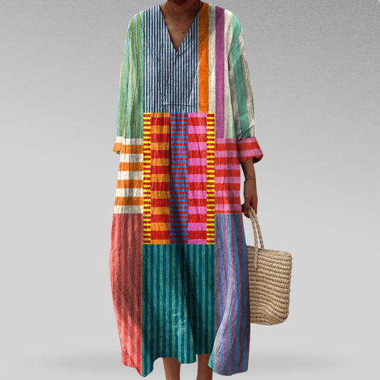 Martha Women's Geometric Pattern Dress