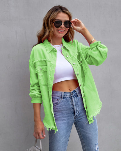 Women's Button Down Jacket