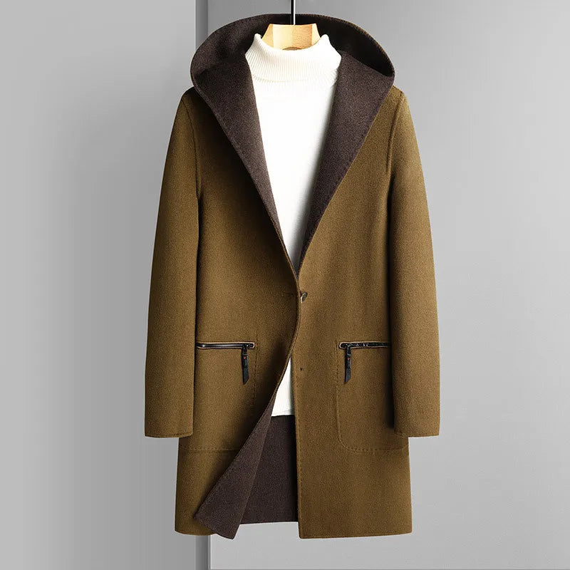 Wool Overcoat Italian Style
