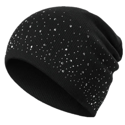 Women's Rhinestone Beanie
