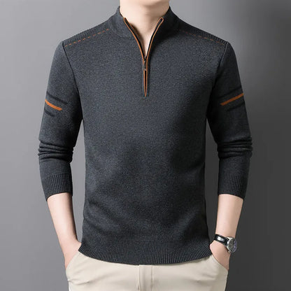 Men's Quarter Zip Sweater
