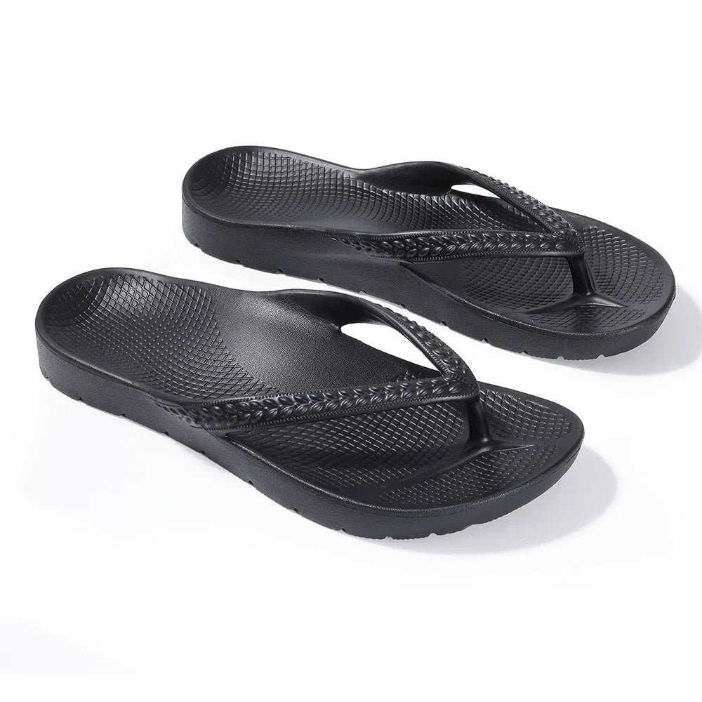 Comfort Slide Sandals Arched Footbed For Men Women Plantar Fasciitis