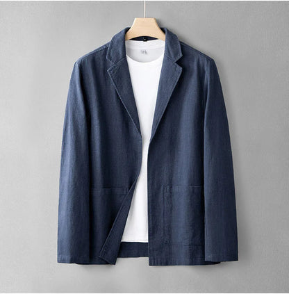 Aldric Men's Linen Formal Blazer