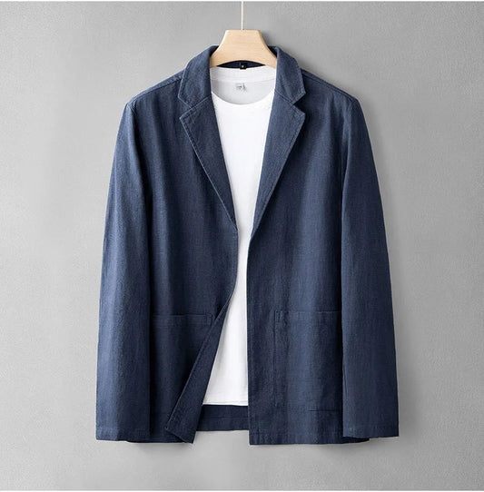 Aldric Men's Linen Formal Blazer