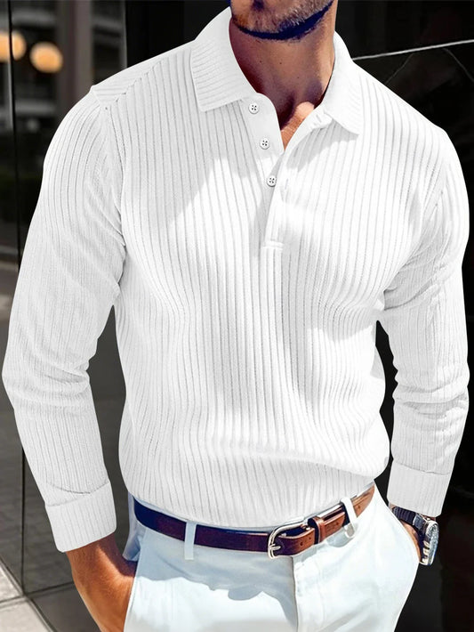 Men's Slim Fit Polo Shirt Cotton