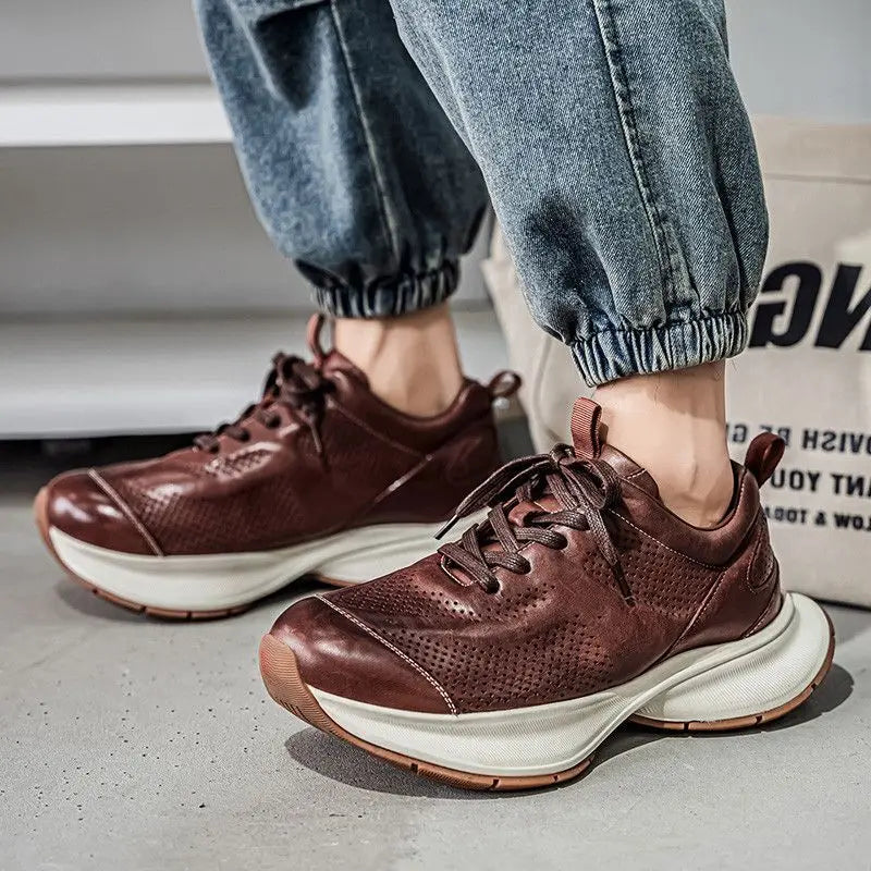 Nexus Leather Sneakers