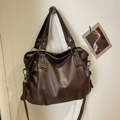 Lunelle Women's Large Soft Leather Tote Bag