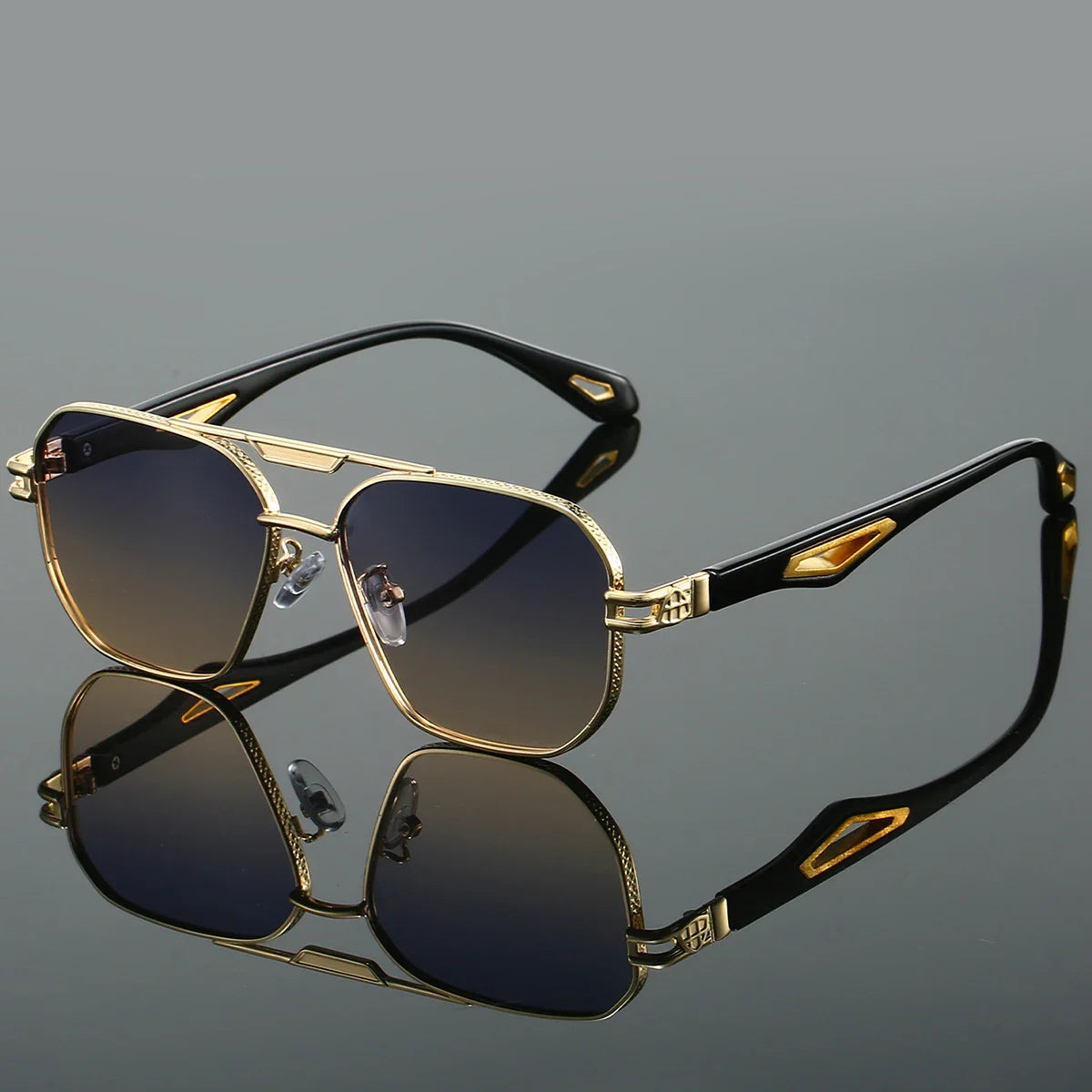 Odyssey Aviator Metal Sunglasses