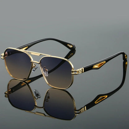 Odyssey Aviator Metal Sunglasses