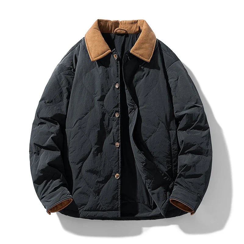 American Retro Quilted Jacket becomes: Retro Quilted Jacket