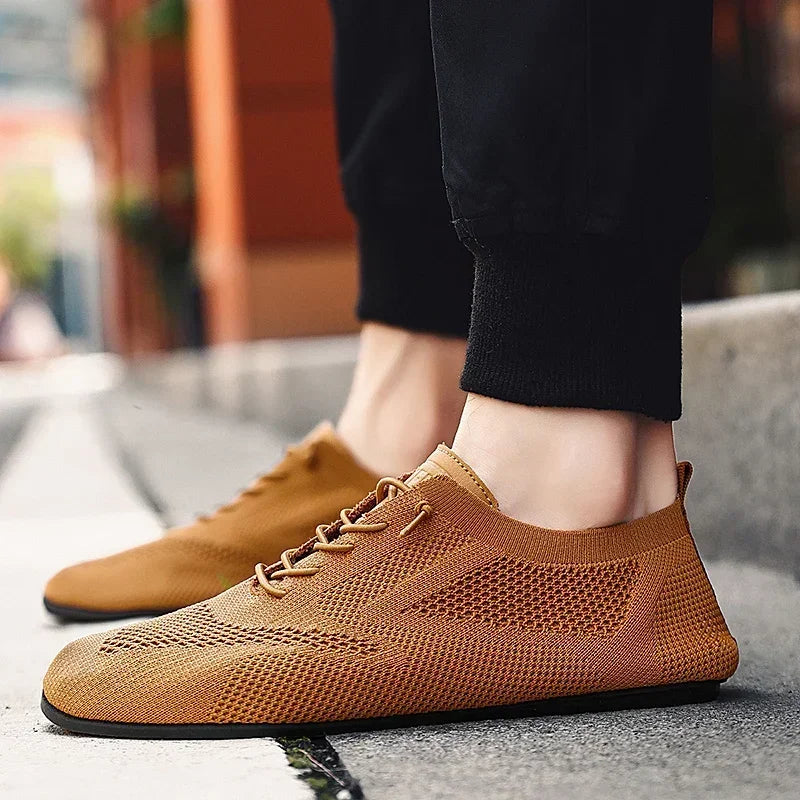 Copper Mens Barefoot Running Shoes Breathable