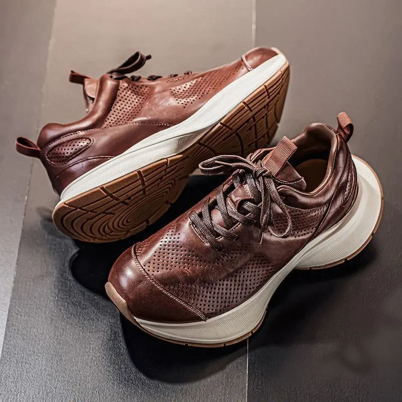 Nexus Leather Sneakers