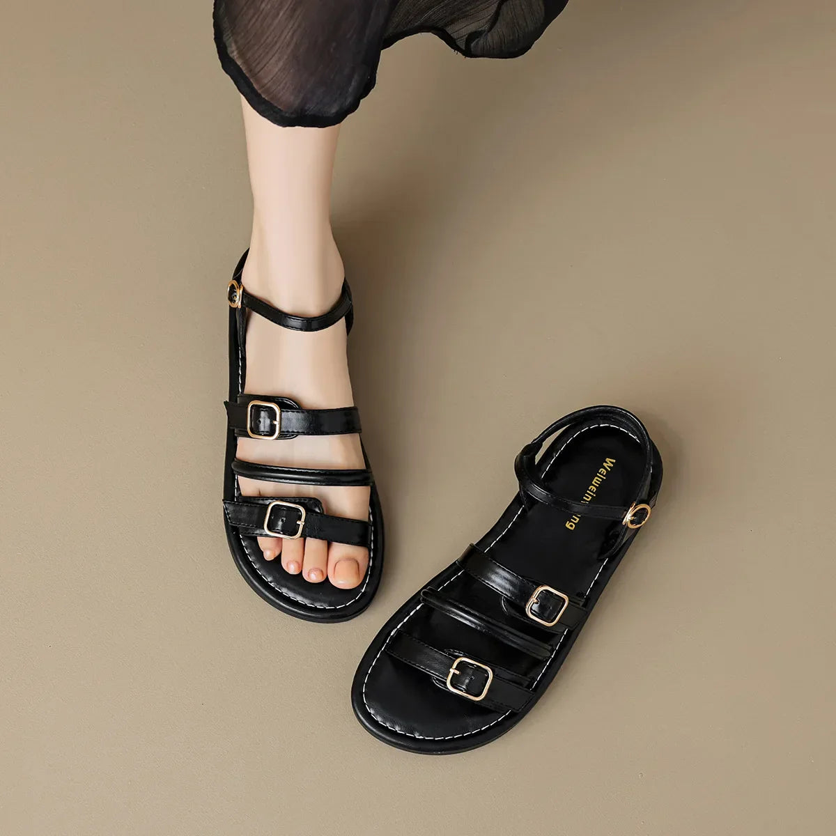 Luretta Leather Sandals