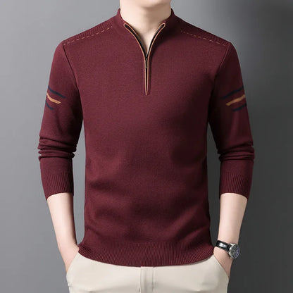 Men's Quarter Zip Sweater