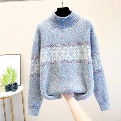 Women's Nordic Pattern Sweater