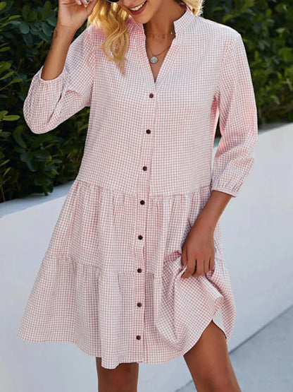 Elara | Women’s Spring Button Dress