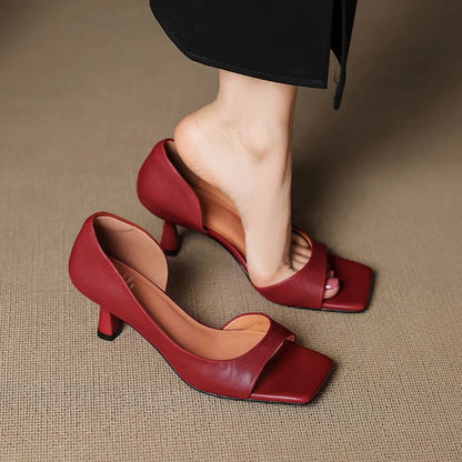 Vasanti Women's Leather High Heels