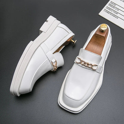 Men's Leather Slip On Shoes