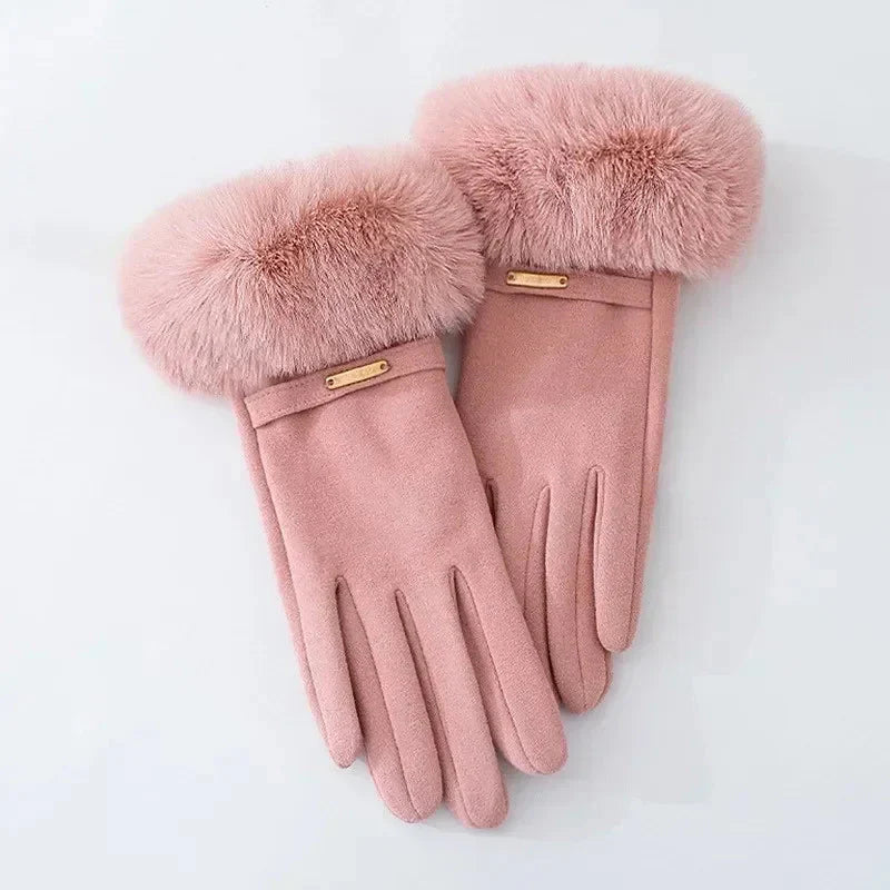 "Esta" Fur Gloves Caliboot