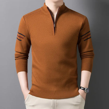Men's Quarter Zip Sweater