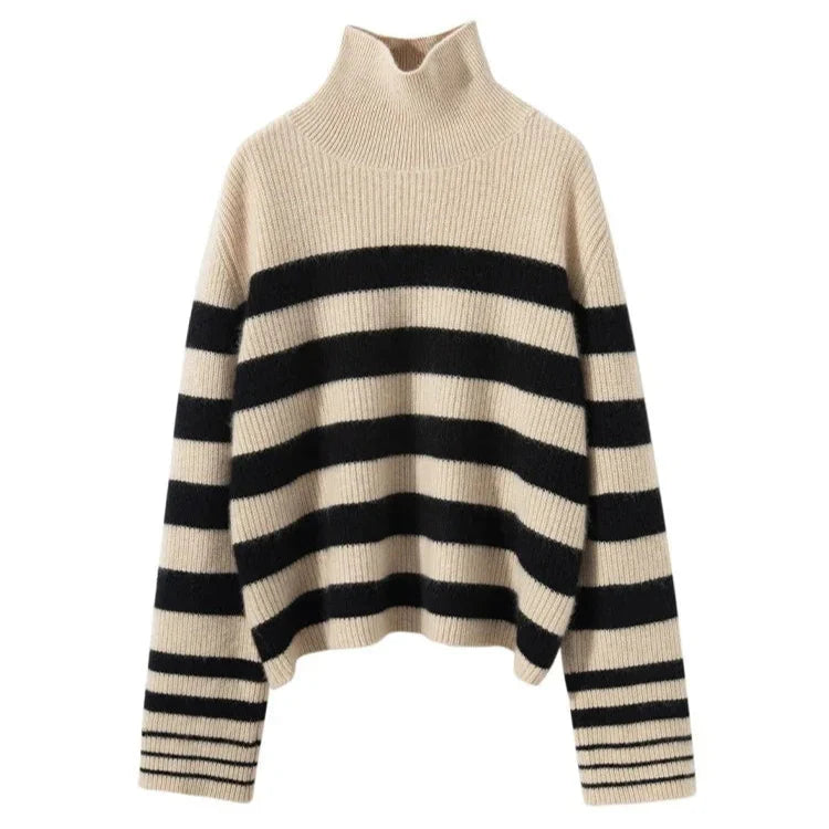 Sunday Turtleneck Knit Sweater - Jack Hafford