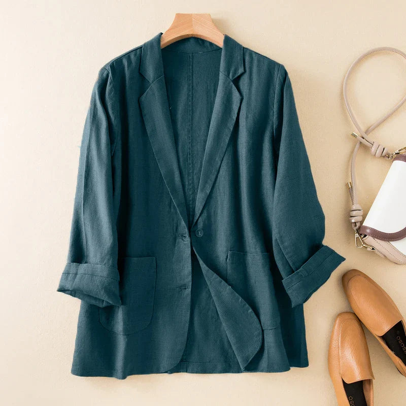 Women's Linen Summer Blazer
