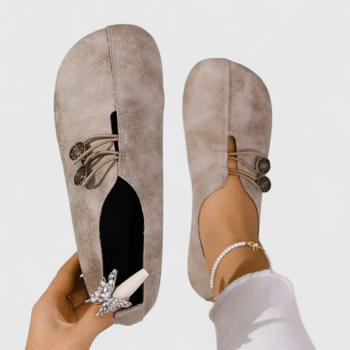 Women's Flat Loafers Slip-On Closed-Toe