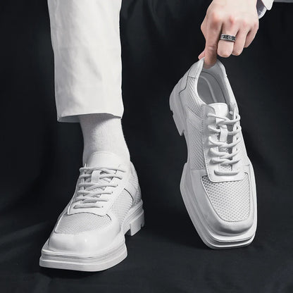 Men's Leather Derby Shoes