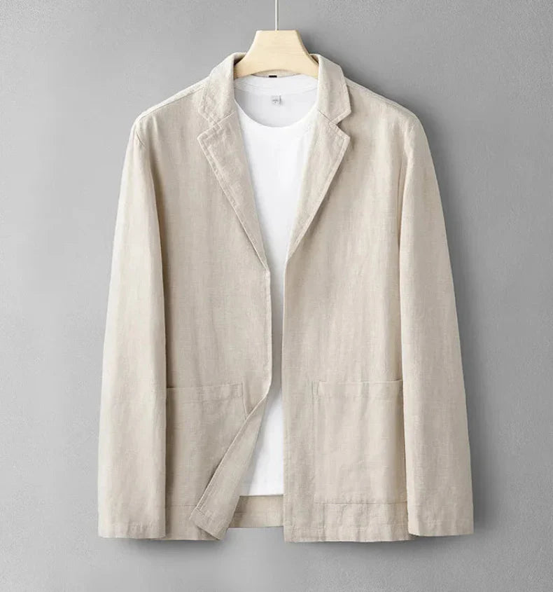Aldric Men's Linen Formal Blazer