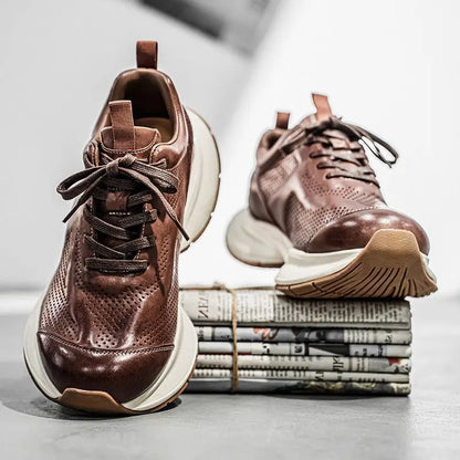 Nexus Leather Sneakers