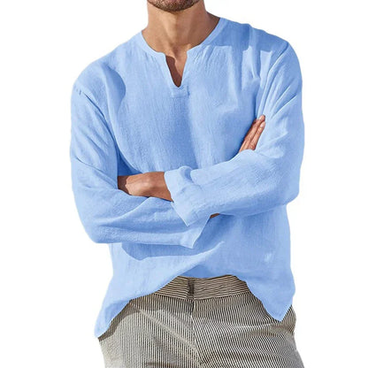 Linen Long Sleeve Shirt