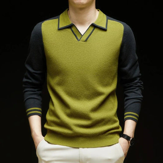 Trafford Men's Polo Sweater