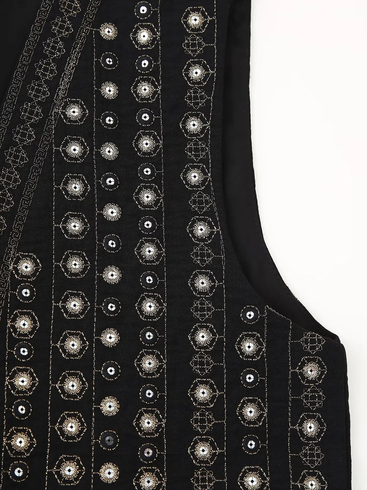 Women's Embellished Boho Vest