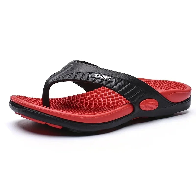 Men's Comfort Sandals Arched Footbed Contour Brown