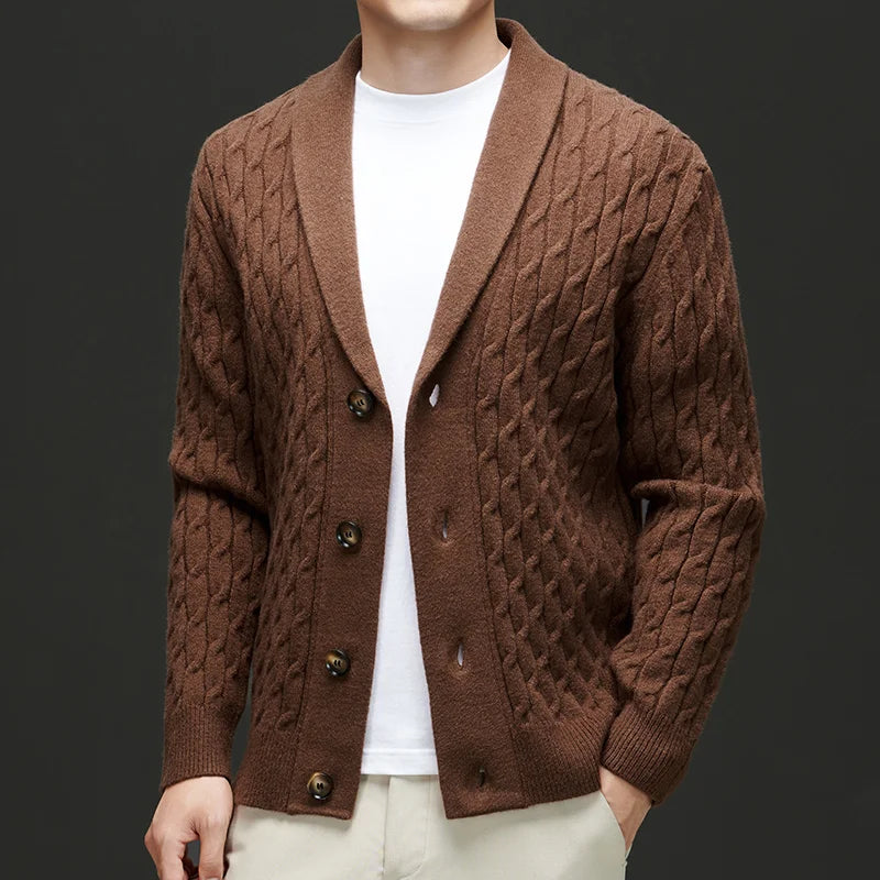 Womens Wool Blend Cardigan