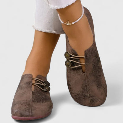 Women's Flat Loafers Slip-On Closed-Toe