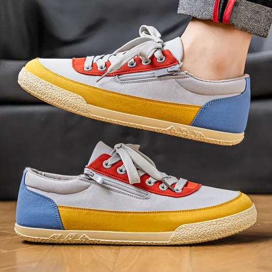 Lusso Men's Canvas Supportive Sneakers