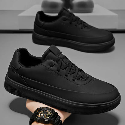 Sorrento Men's Leather Sneakers Brown