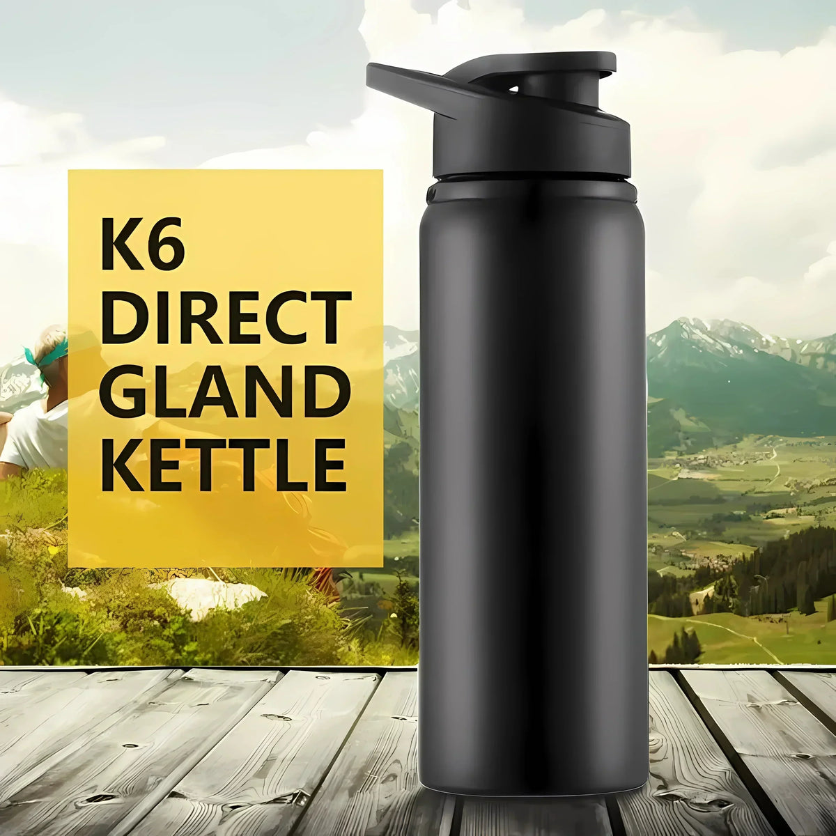 Insulated Stainless Steel Thermos Bottle