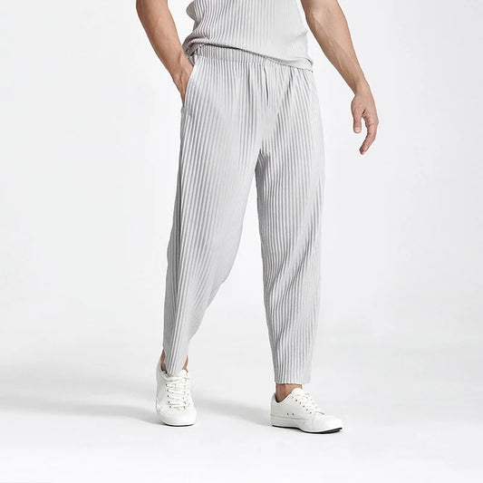 Toscano Men's Pleated Summer Pants