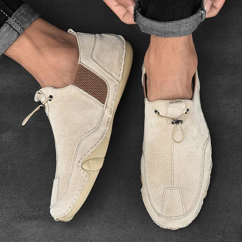 Men's Slip On Shoes Elastic Sides Casual