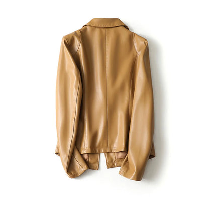 Vera Lambskin Leather Blazer - Jack Hafford