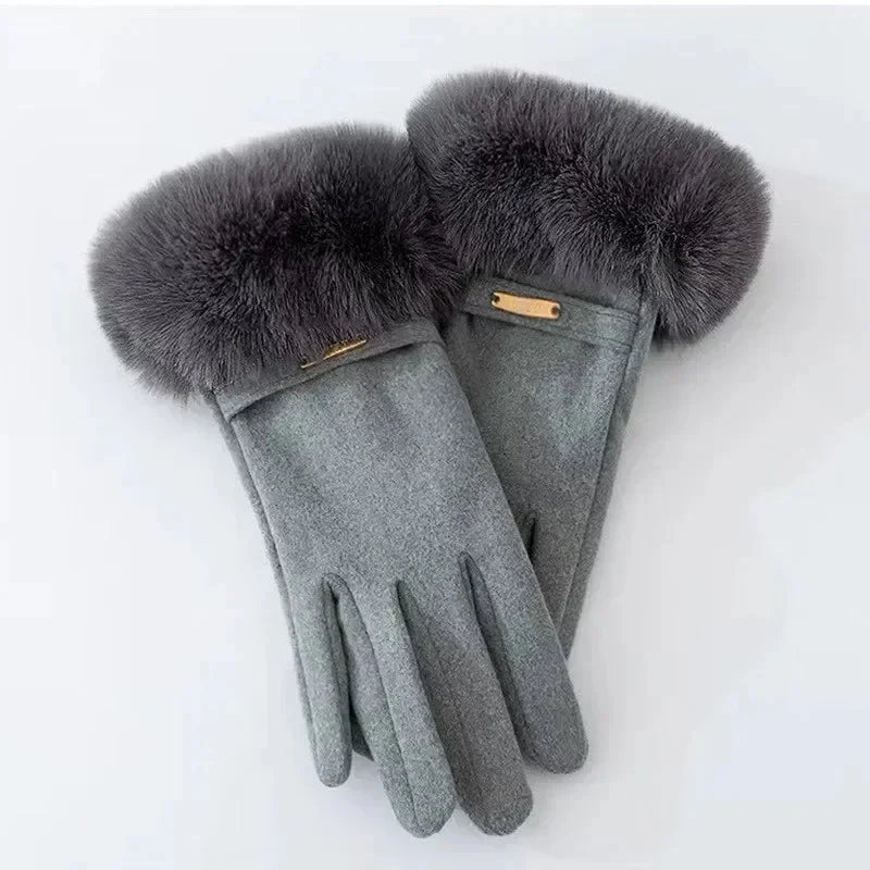 "Esta" Fur Gloves Caliboot