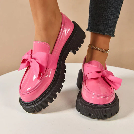 Serafina | Women’s Bow Platform Orthopedic Loafers