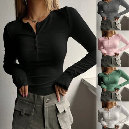 Men's Minimalist Henley Shirt