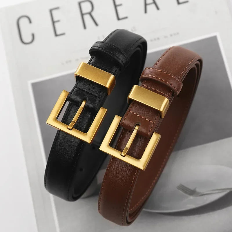 Tory Square Buckle Belt