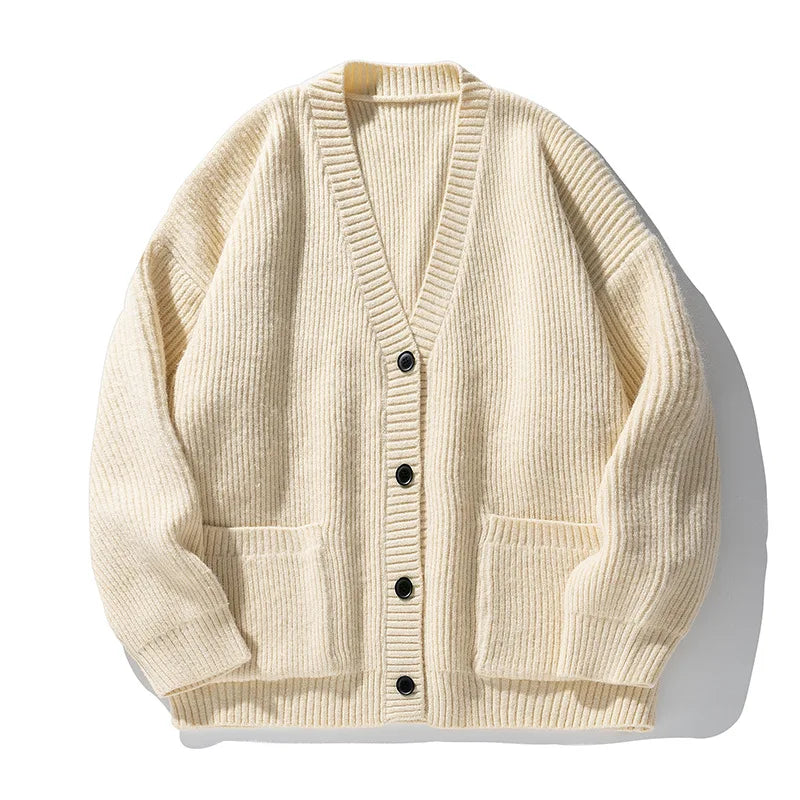 Lo-Fi Oversized Knit Cardigan - Jack Hafford