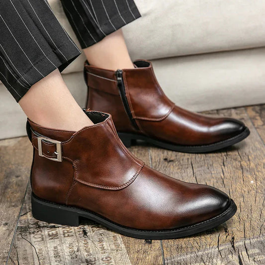 Myles Genuine Leather Boots