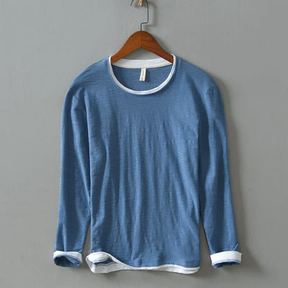 Beaumont Men's Cotton Henley Tee Shirt