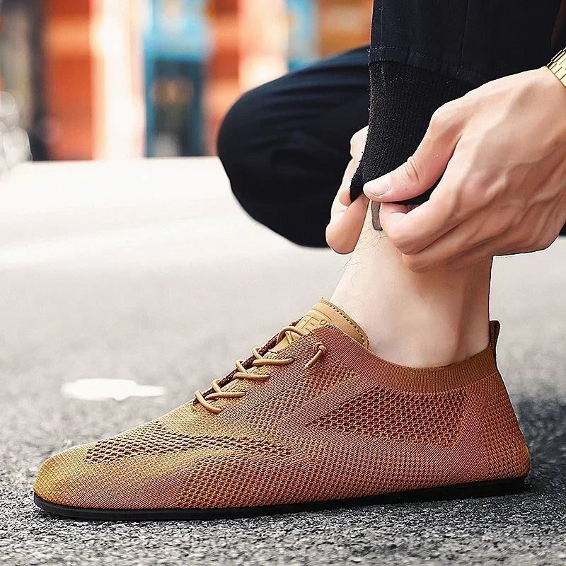 Copper Mens Barefoot Running Shoes Breathable